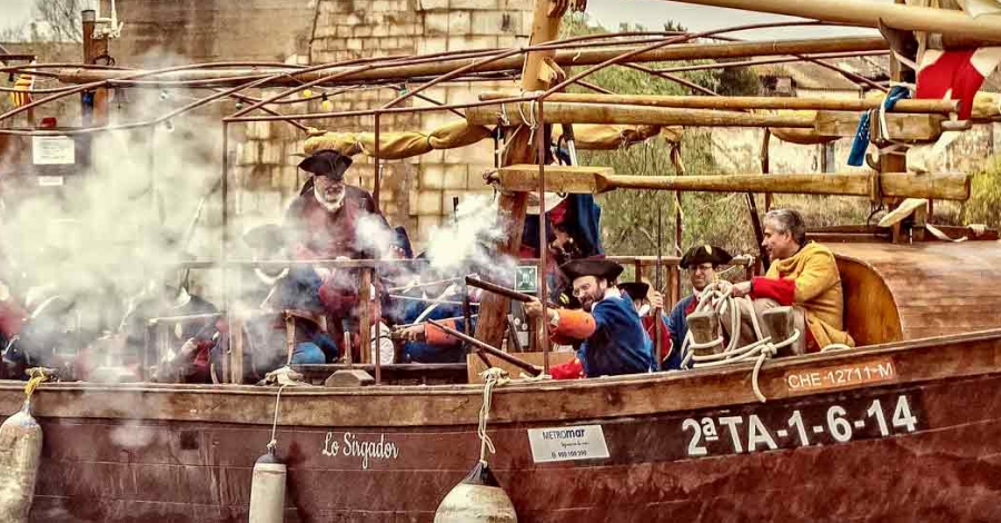 La recreaci del Setge de Tortosa de 1708 aprofundeix en el vessant histric del conflicte