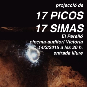 Projecci� de "17 picos, 17 simas"