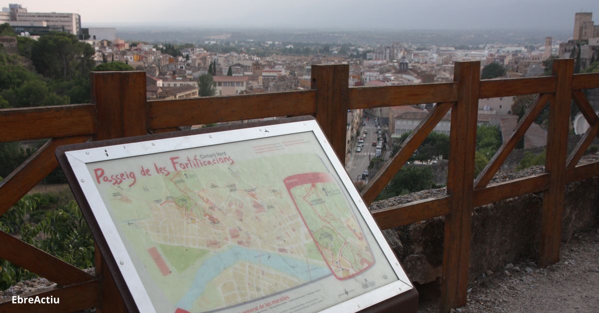 Tortosa presenta un projecte per unificar i fer visitables les muralles de la ciutat amb fons Next Generation