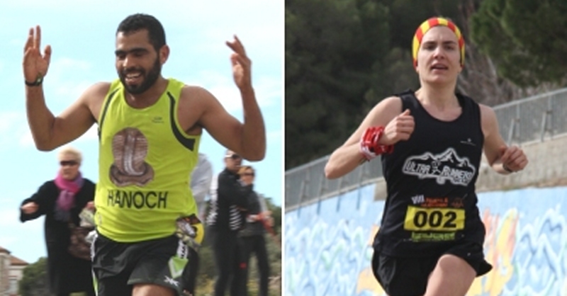 Lhoussain Abaghad i  Marta Paulino s�imposen a la 8� Pujada a la Foradada