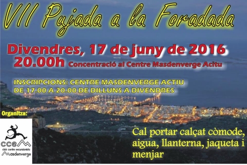 VII Pujada a la Foradada VII Pujada a la Foradada