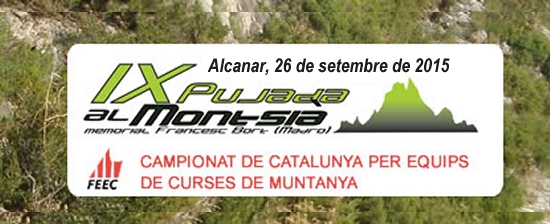 9a Pujada al Montsi� Memorial Francesc Bort (Madro)