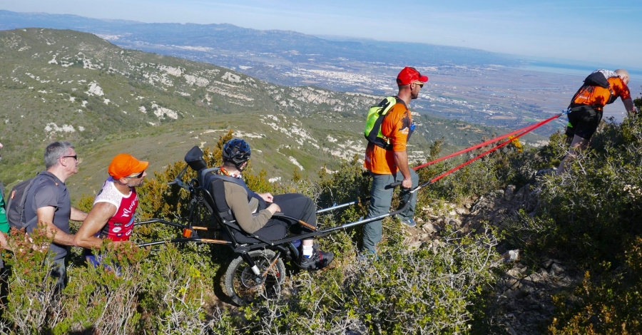 Pujada a la Foradada amb cadira de rodes adaptada | EbreActiu.cat, revista digital d’oci actiu | Terres de l’Ebre ... Pujada a la Foradada amb cadira de rodes adaptada | EbreActiu.cat, revista digital d’oci actiu | Terres de l’Ebre ...