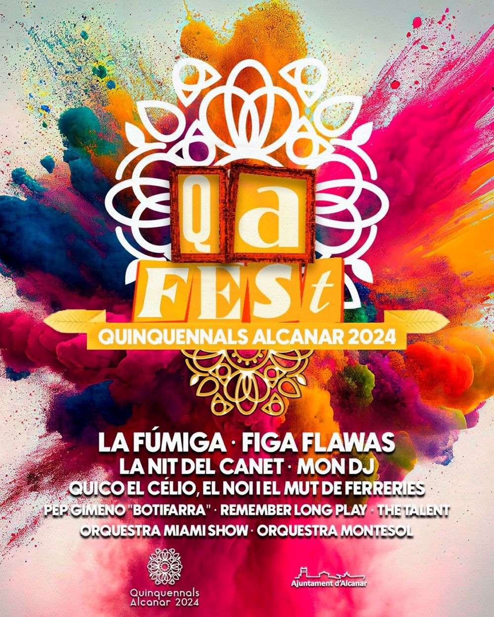 QA Fest 2024 - Primera edició del festival de música de les Festes Quinquennals QA Fest 2024 - Primera edició del festival de música de les Festes Quinquennals