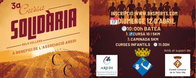 3� Cursa Solid�ria dels Cellers - Batea 12/4/2026