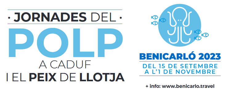 Jornades del Polp a Caduf i el Peix de Llotja. Benicarl, del 15 de setembre a l1 de novembre 2023