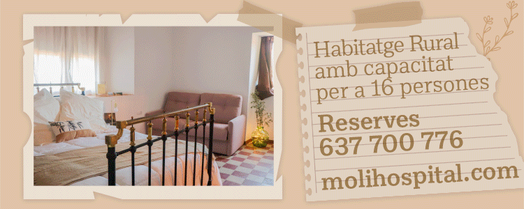 Molí Hospital | EbreActiu.cat, revista digital d’oci actiu | Terres de l’Ebre ... Molí Hospital | EbreActiu.cat, revista digital d’oci actiu | Terres de l’Ebre ...