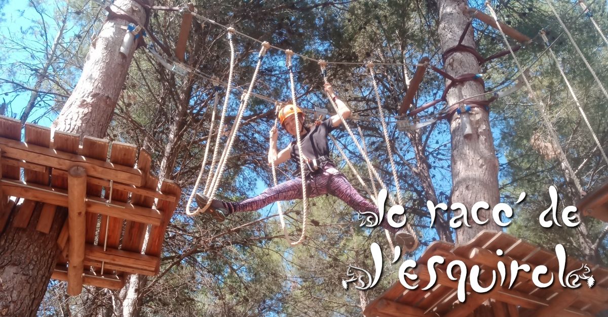 LO RACÓ DE L’ESQUIROL - PARQUE MULTIAVENTURAS | EbreActiu.cat, revista digital de ocio activo | Terres de l’Ebre... LO RACÓ DE L’ESQUIROL - PARQUE MULTIAVENTURAS | EbreActiu.cat, revista digital de ocio activo | Terres de l’Ebre...
