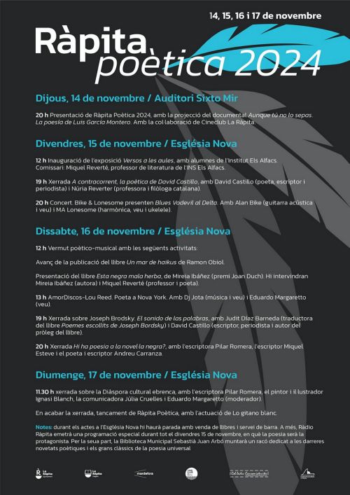 Torna el Festival R�pita Po�tica | EbreActiu.cat, revista digital d&rsquo;oci actiu | Terres de l&rsquo;Ebre ...