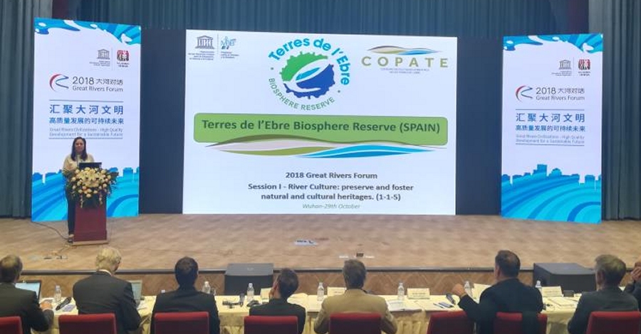 La Reserva de la Biosfera Terres de l’Ebre participa a la Xina en un frum internacional sobre grans rius