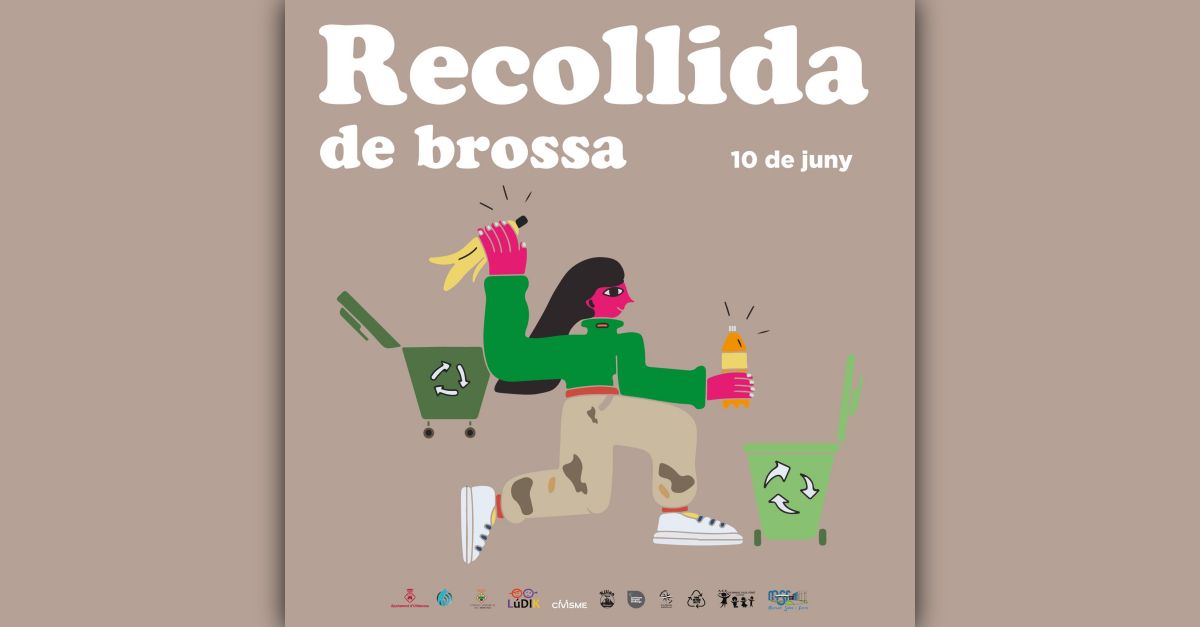 Recollida de brossa de diversos punts de l�entorn d�Ulldecona