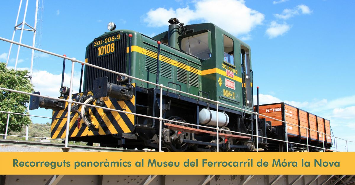Recorridos panor�micos en el Museo del Ferrocarril a M�ra la Nova