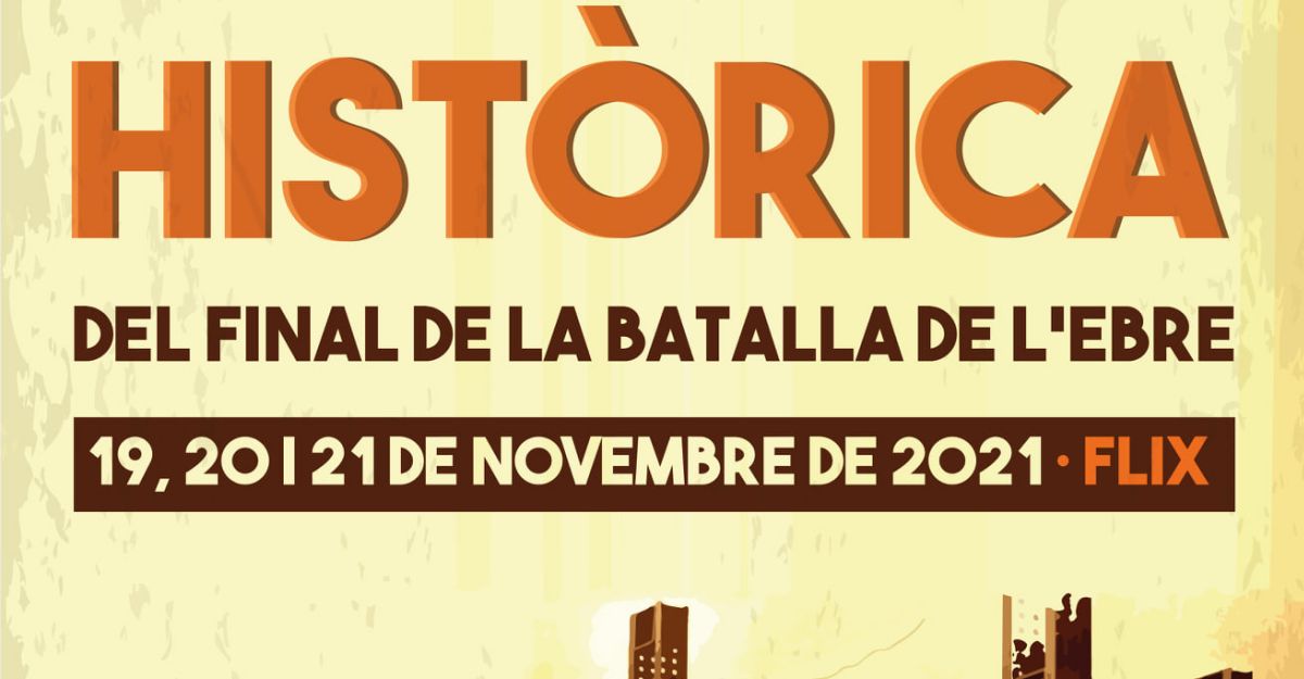 Recreaci� hist�rica del final de la Batalla de l�Ebre a Flix