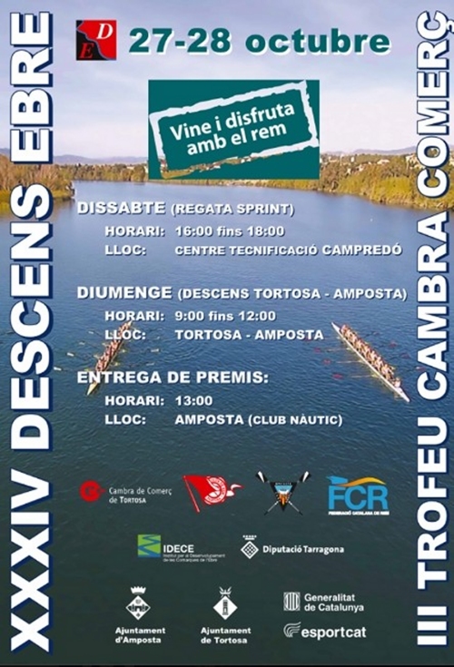 XXXIV Regata Descens de l�Ebre. III Trofeu Cambra de Comer�