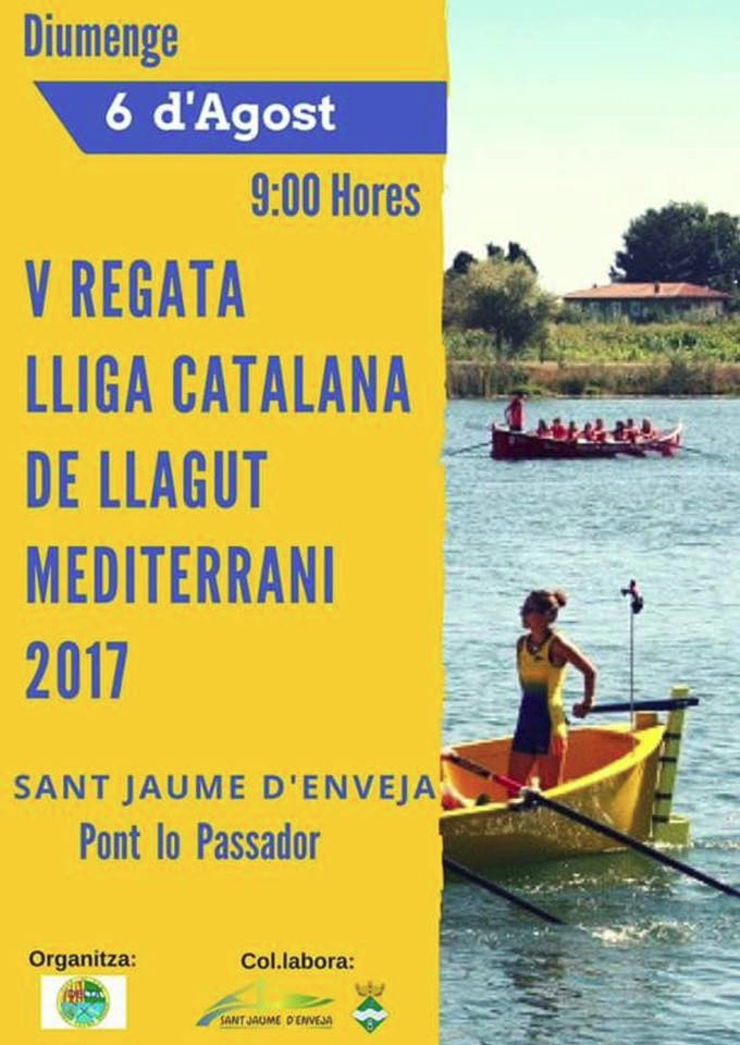 V Regata Lliga Catalana de Llagut Mediterrani 2017 V Regata Lliga Catalana de Llagut Mediterrani 2017