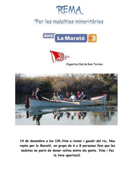 Rema per la Marat� de TV3 a Tortosa