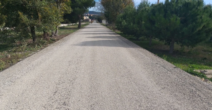 Finalitzen els treballs de millora del ferm de la Via Verda entre Xerta i Tortosa