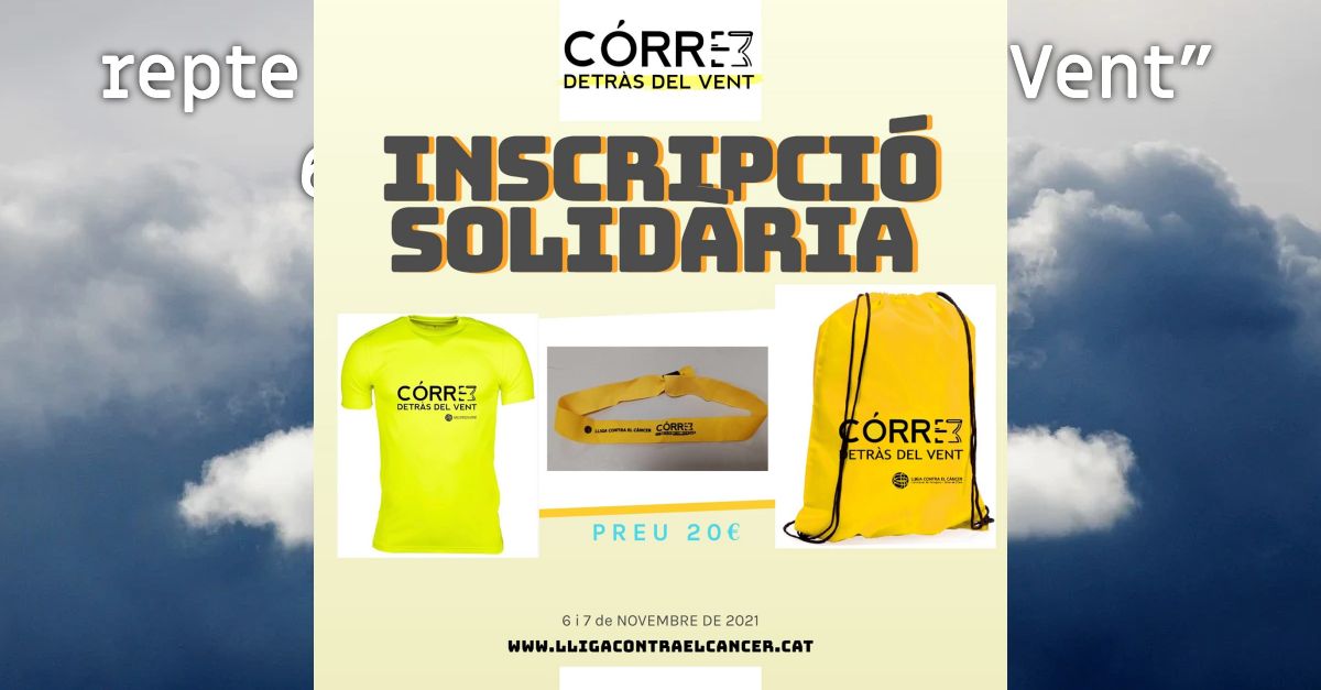 Repte «Córrer Detràs del Vent» Repte «Córrer Detràs del Vent»
