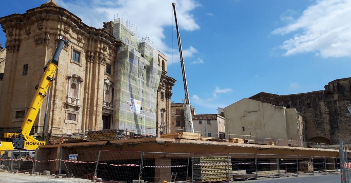 Les restes arqueolgiques de la plaa de la catedral de Tortosa seran visitables