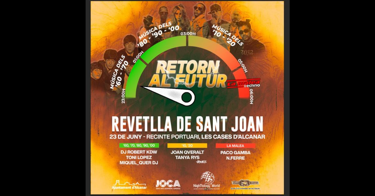 Retorn al futur. Revetlla de Sant Joan a Les Cases d’Alcanar Retorn al futur. Revetlla de Sant Joan a Les Cases d’Alcanar