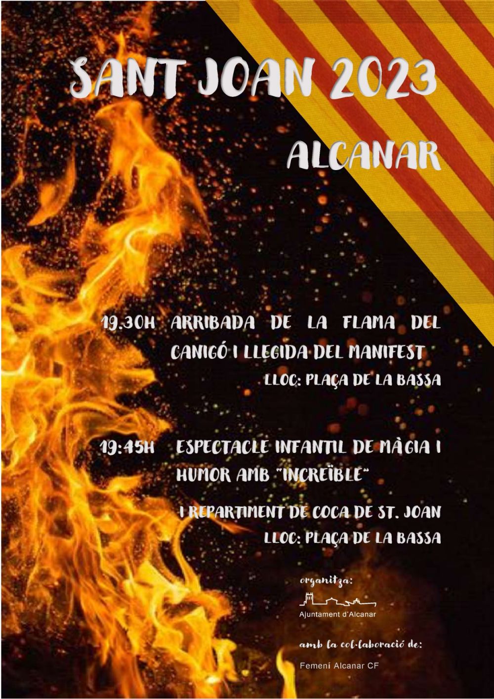 Revetlla de Sant Joan a Alcanar Revetlla de Sant Joan a Alcanar