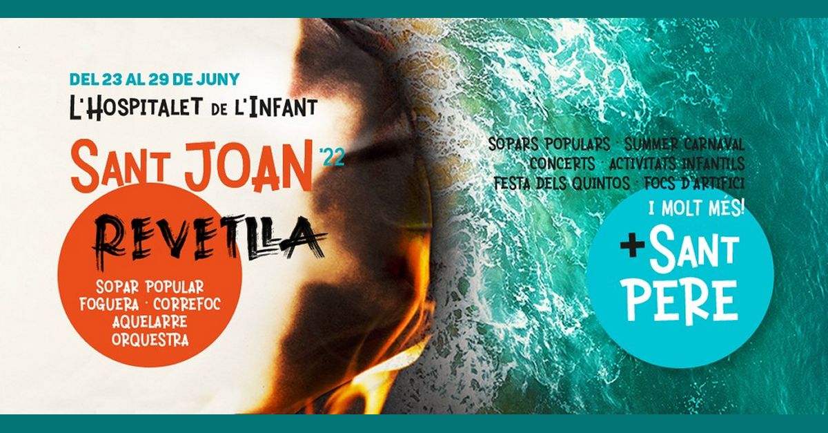 Revetlla de Sant Joan a l�Hospitalet de l�Infant 2022