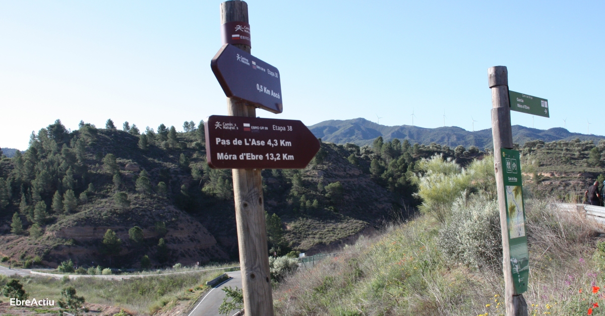 El Consell Comarcal de la Ribera dEbre aprova les obres de senyalitzaci i consolidaci del Cam de Sirga (GR99)