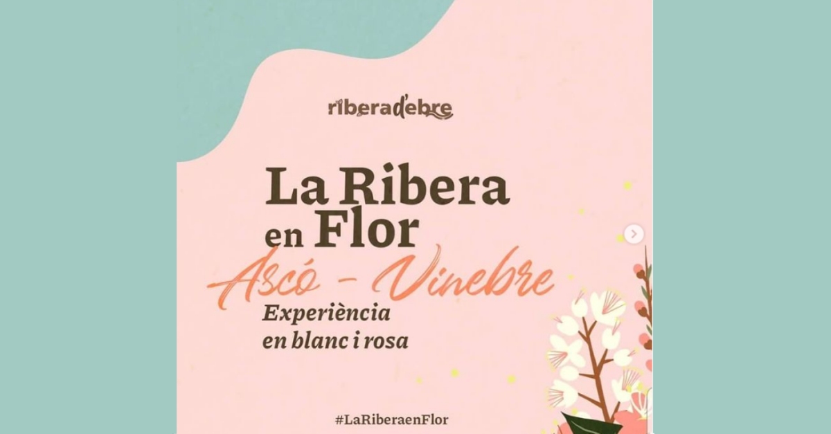 Vinebre, la Ribera en flor  #LaRiberaenFlor Vinebre, la Ribera en flor  #LaRiberaenFlor
