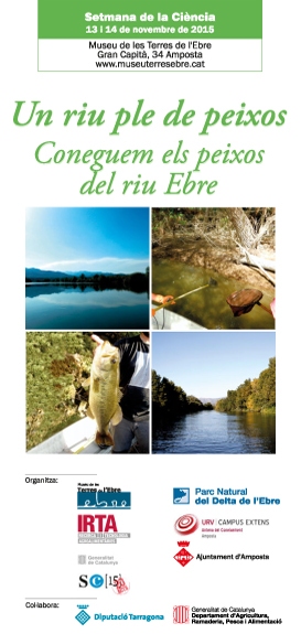 Taller "con�ixer els peixos de l&rsquo;Ebre" i demostraci� de captura cient�fica amb pesca el�ctr�nica
