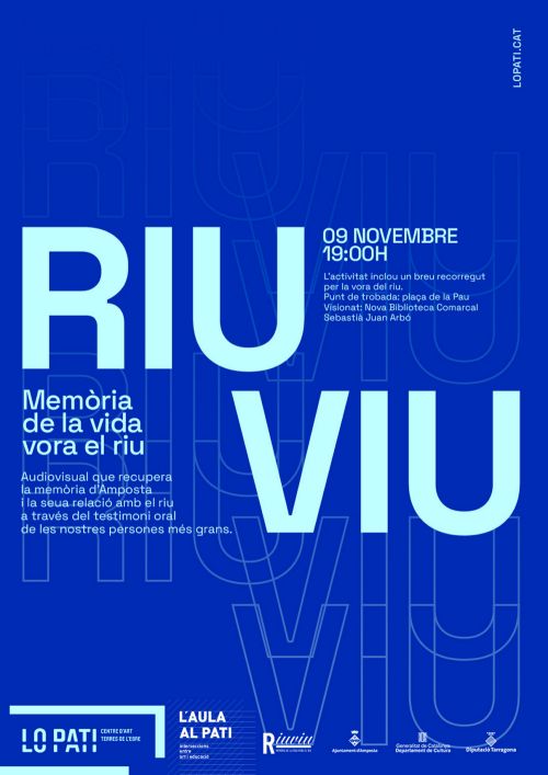 �Riu viu�, un projecte art�stic de creaci� comunit�ria sobre la vida al costat de l&rsquo;Ebre  | EbreActiu.cat, revista digital d&rsquo;oci actiu | Terres de l&rsquo;Ebre ...