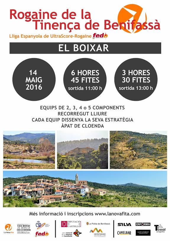 El Boixar acollir� la cursa d&rsquo;orientaci�, Rogaine de la Tinen�a de Benifass� | EbreActiu.cat, revista digital d&rsquo;oci actiu | Terres de l&rsquo;Ebre ...