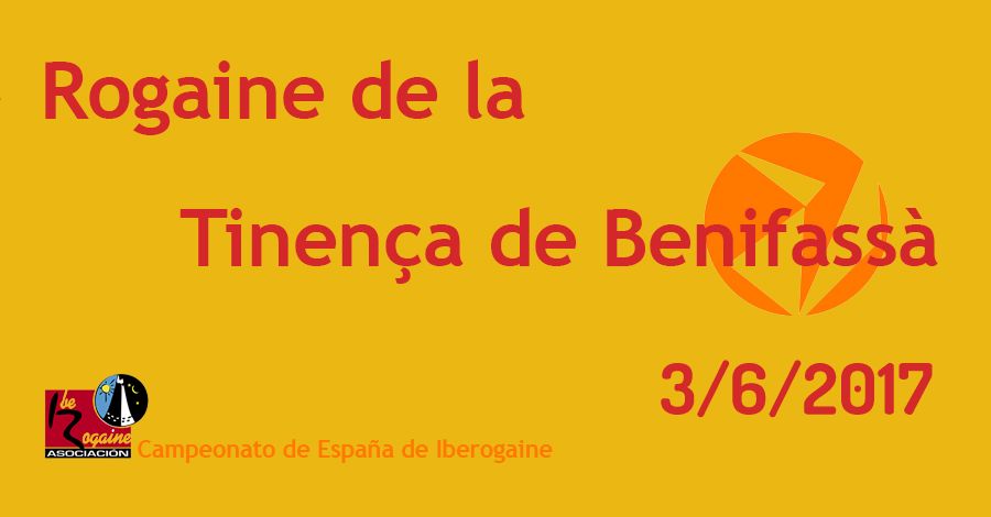 Rogaine de la Tinen�a de Benifass�. Campeonato de Espa�a de Iberogaine