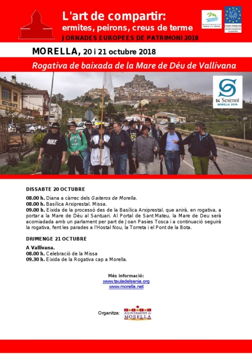 Rogativa de baixada de la Mare de D�u de Vallivana