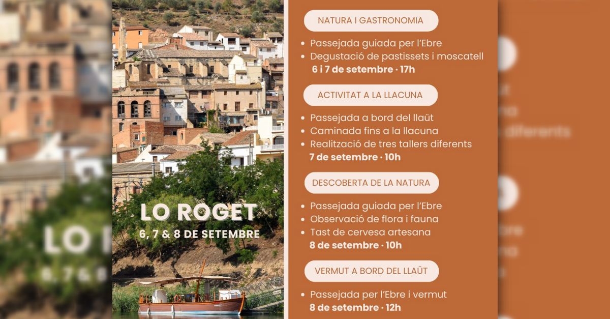 Actiividad en la laguda de Asc� y salida amb lo Roget