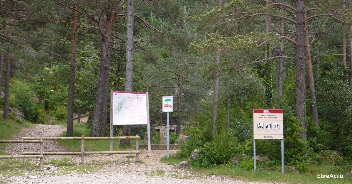 Roquetes adequar la zona de lleure de Cova Avellanes, al Parc Natural dels Ports
