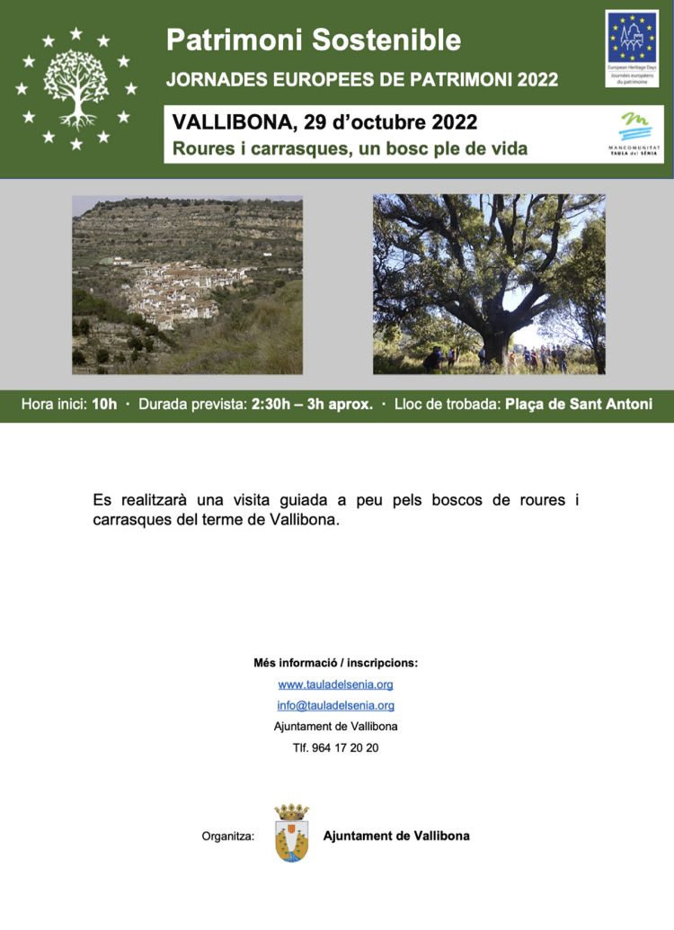 JEP2022 - Visita guiada per les oliveres monumentals de la font d�en Cardona