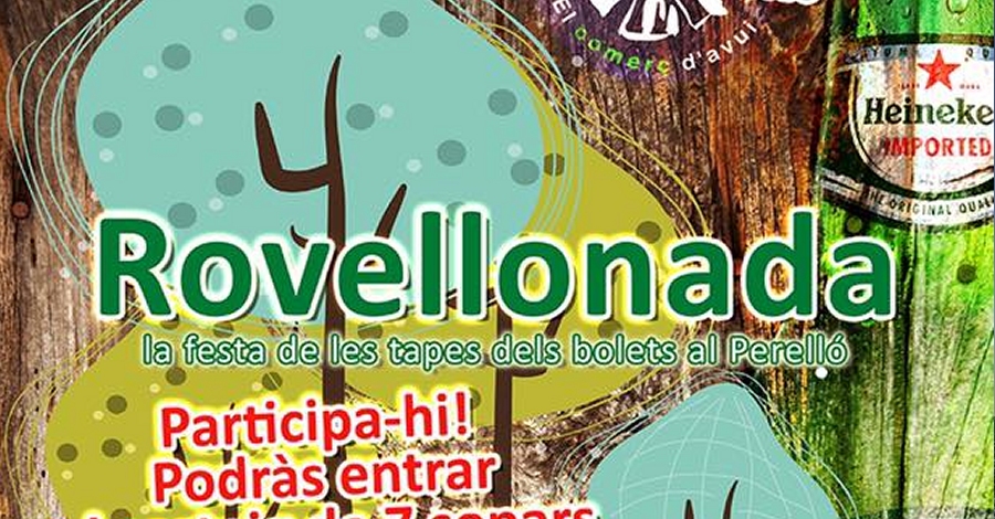 Rovellonada. La fiesta de las tapas de las setas en el Perelló Rovellonada. La fiesta de las tapas de las setas en el Perelló