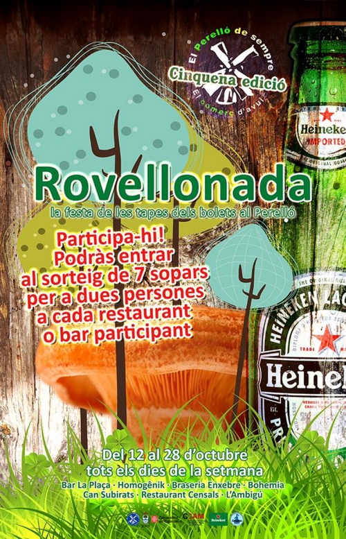 Rovellonada. La festa de les tapes dels bolets al Perell�