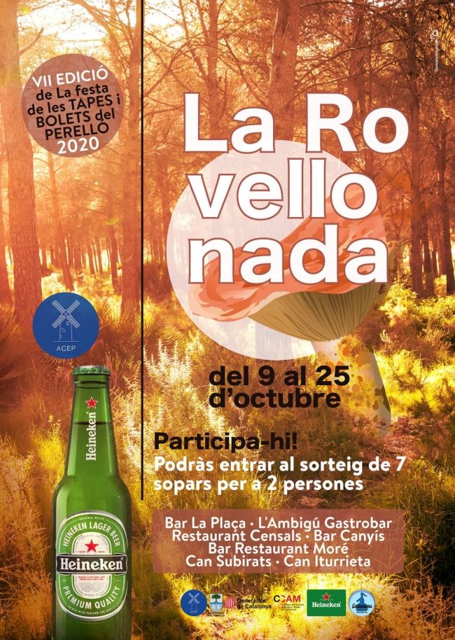 La Rovellonada, VII edició de la festa de les tapes i bolets del Perelló La Rovellonada, VII edició de la festa de les tapes i bolets del Perelló