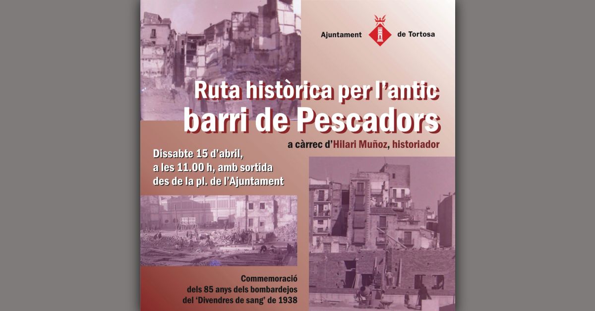 Ruta hist�rica per l�antic barri de Pescadors