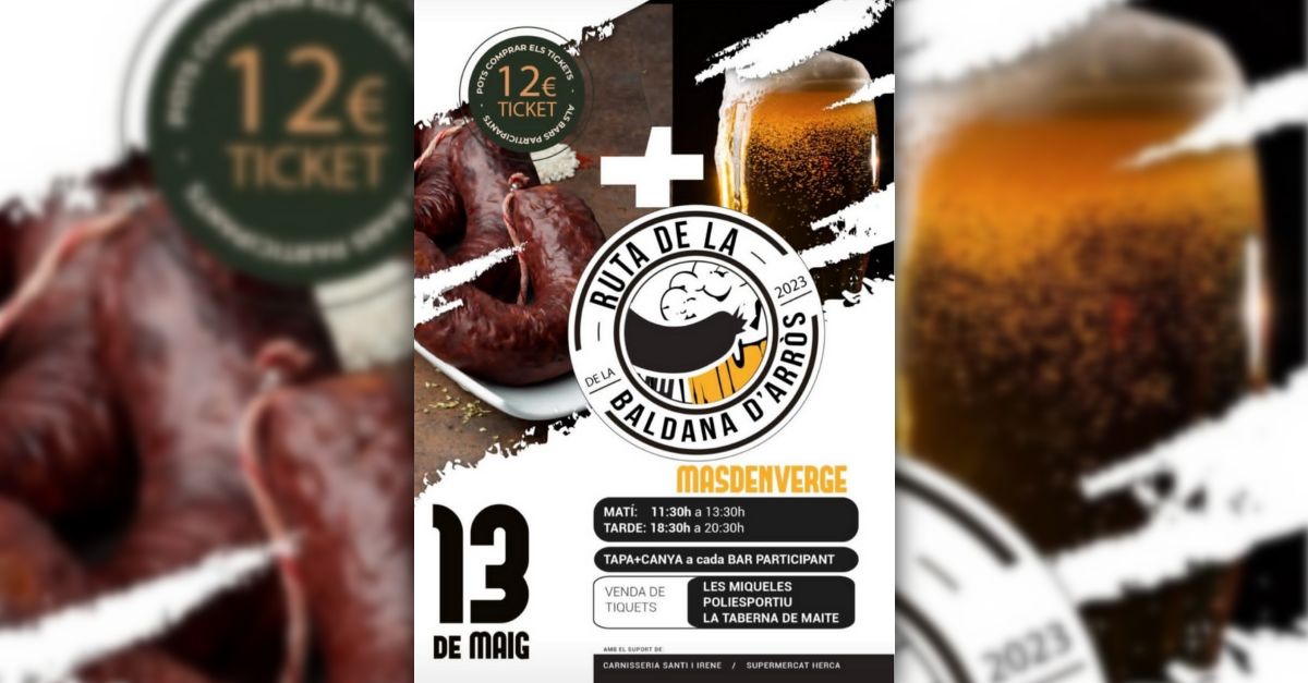 Ruta de la baldana de l�arr�s de Masdenverge