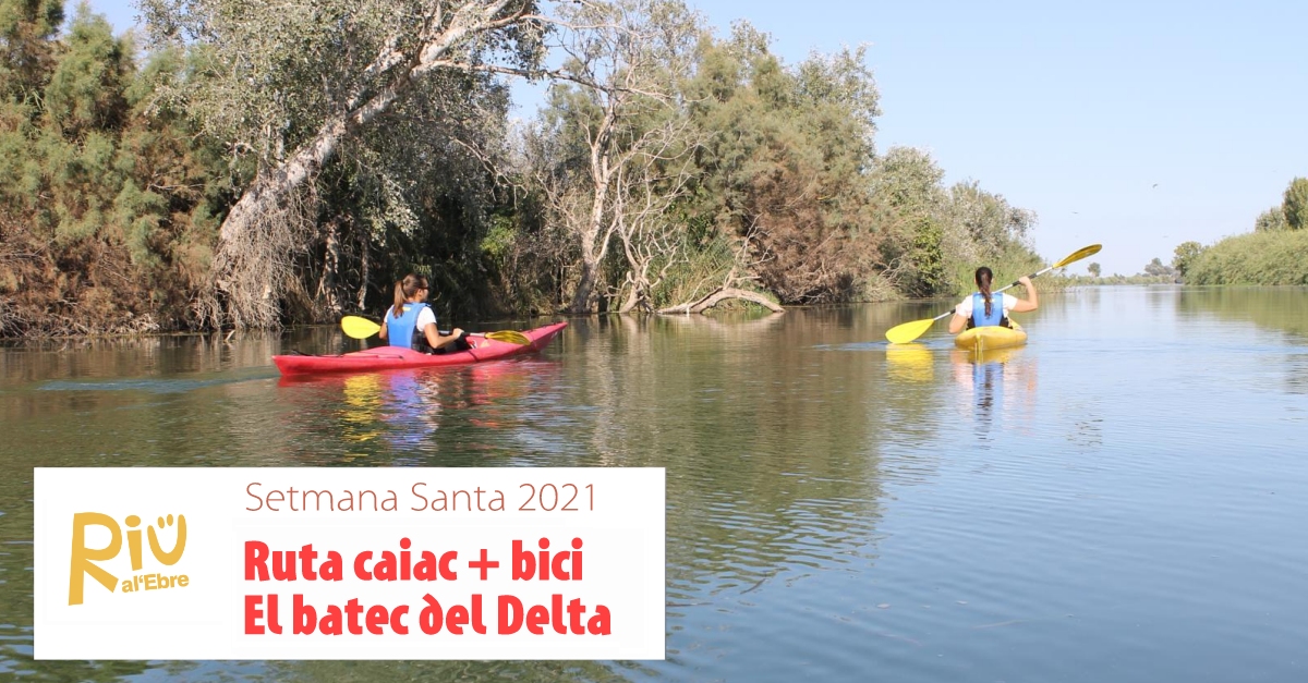 Ruta combianda caiac i bici �El batec del Delta�