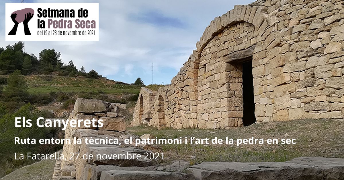 Els Canyerets. Ruta alrededor de la t�cnica, el patrimonio y el arte de la piedra seca