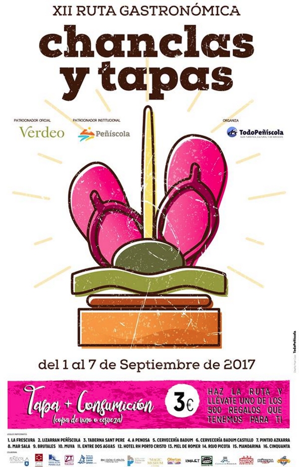 XII Ruta gastron�mica Chanclas y tapas