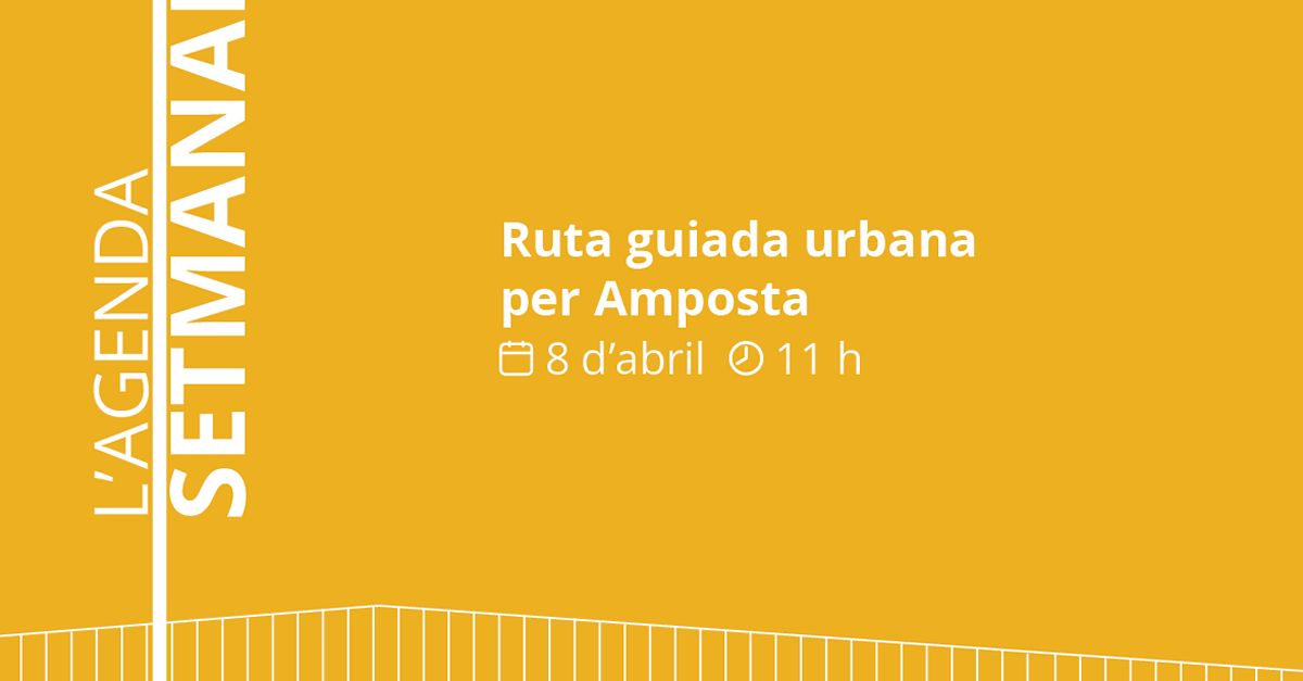 Ruta guiada urbana per Amposta Ruta guiada urbana per Amposta