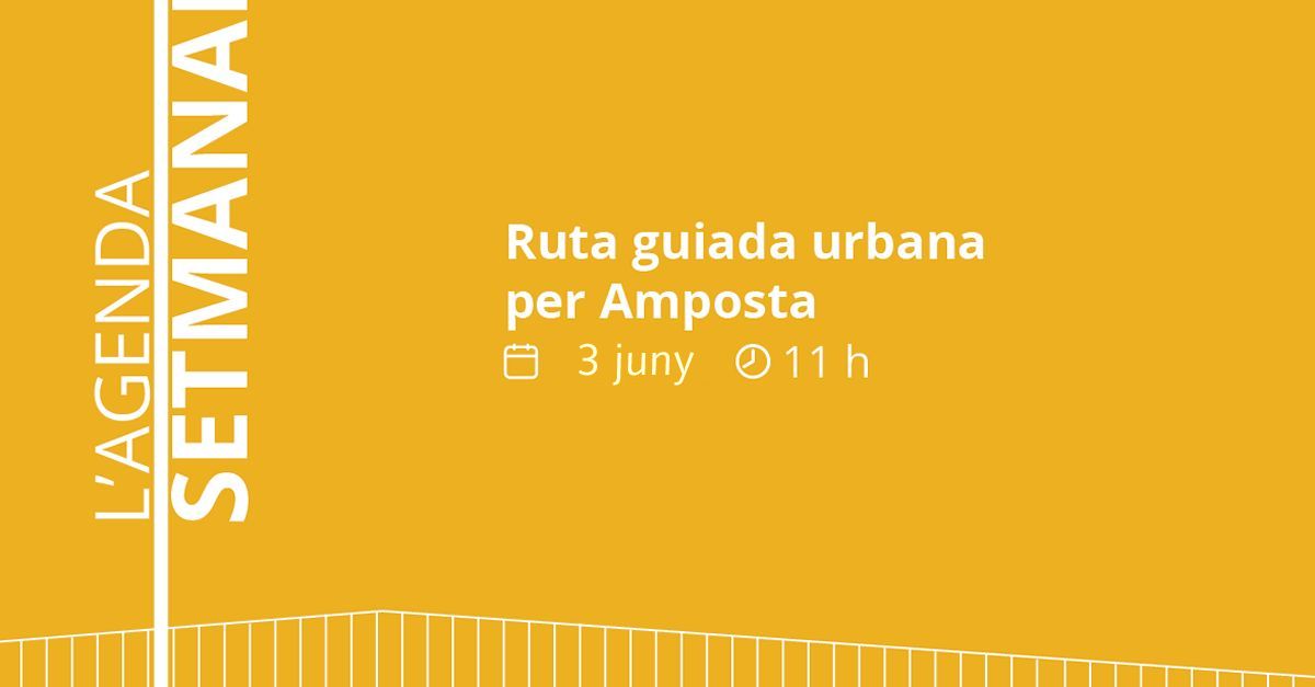 Ruta guiada urbana per Amposta Ruta guiada urbana per Amposta