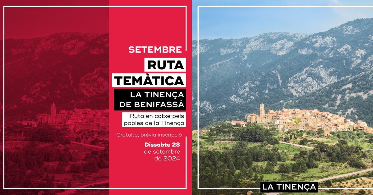 Ruta tem�tica y guiada la Tinen�a de Benifass�