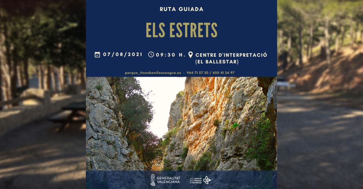 Ruta guiada Els Estrets en la Tinen�a de Benifass�