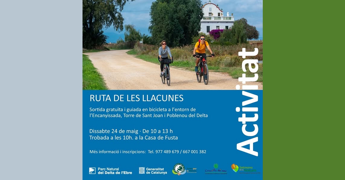 Ruta de les llacunes en bicicleta