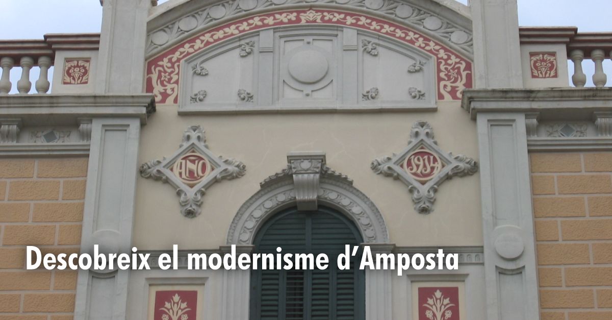 Ruta guiada als edificis modernistes d´Amposta Ruta guiada als edificis modernistes d´Amposta